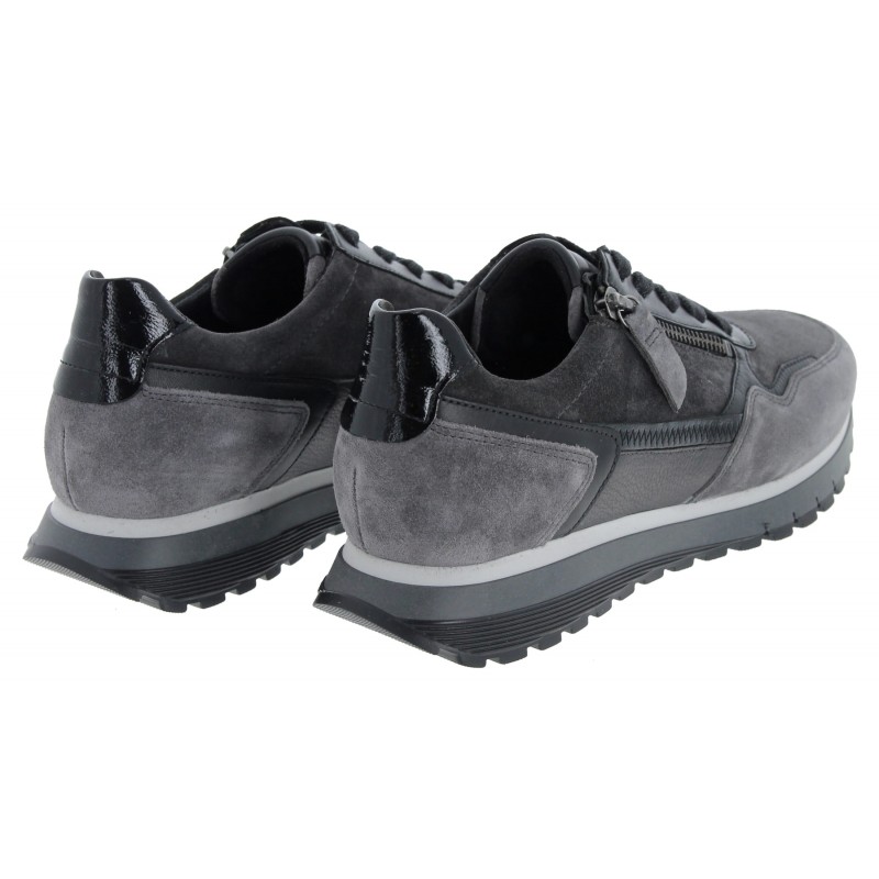 Gabor grey cheap suede shoes